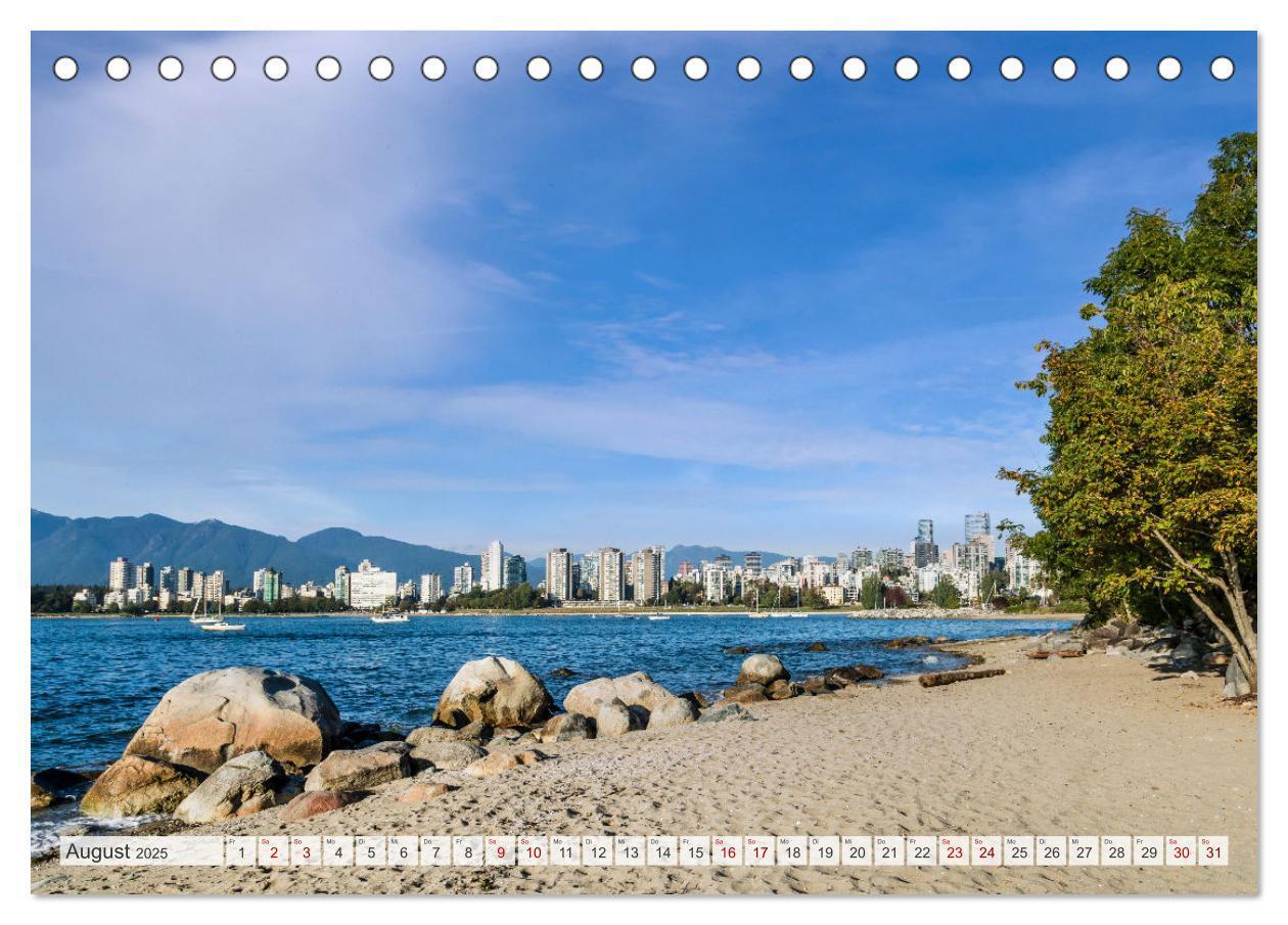 Bild: 9783457221648 | VANCOUVER Küstencharme und Urbanität (Tischkalender 2025 DIN A5...