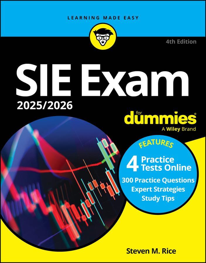 Cover: 9781394261871 | Sie Exam 2025/2026 for Dummies | Steven M Rice | Taschenbuch | 2024