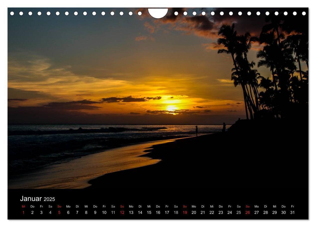 Bild: 9783435632237 | Paradiese der Erde - HAWAII (Wandkalender 2025 DIN A4 quer),...