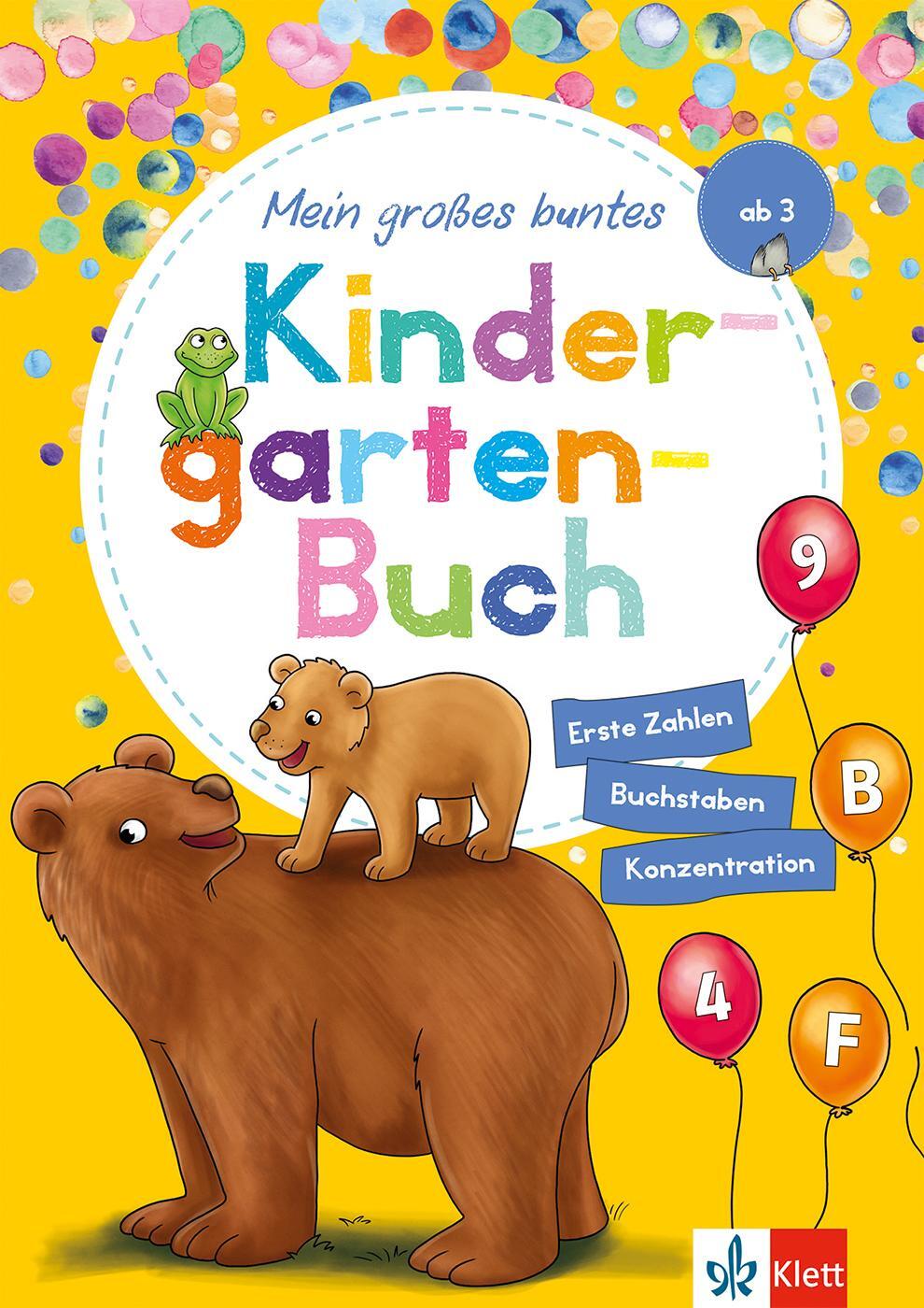 Cover: 9783129495438 | Klett Mein großes buntes Kindergarten-Buch | Britta Vorbach | Buch