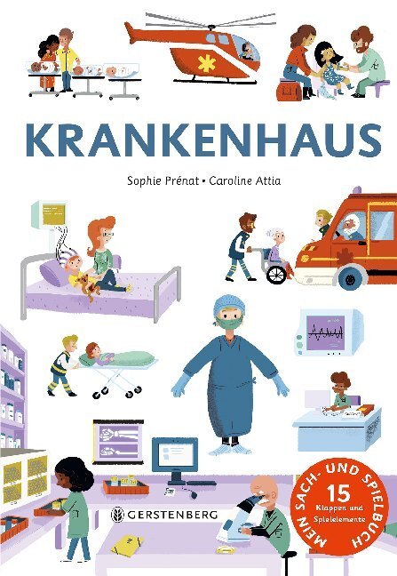 Cover: 9783836960687 | Krankenhaus | Mein Sach- und Spielbuch. 15 Klappen und Spielelemente