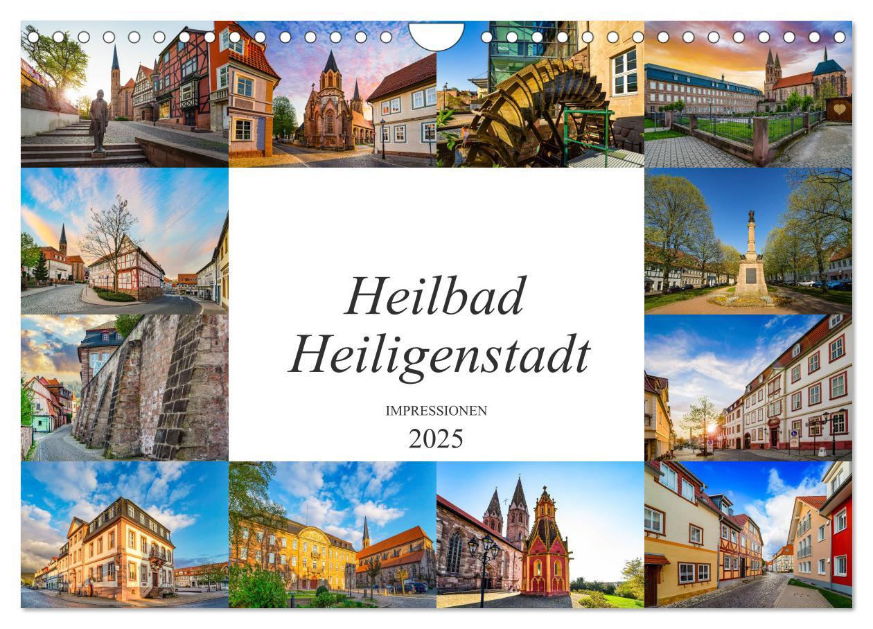 Cover: 9783435237456 | Heilbad Heiligenstadt Impressionen (Wandkalender 2025 DIN A4 quer),...