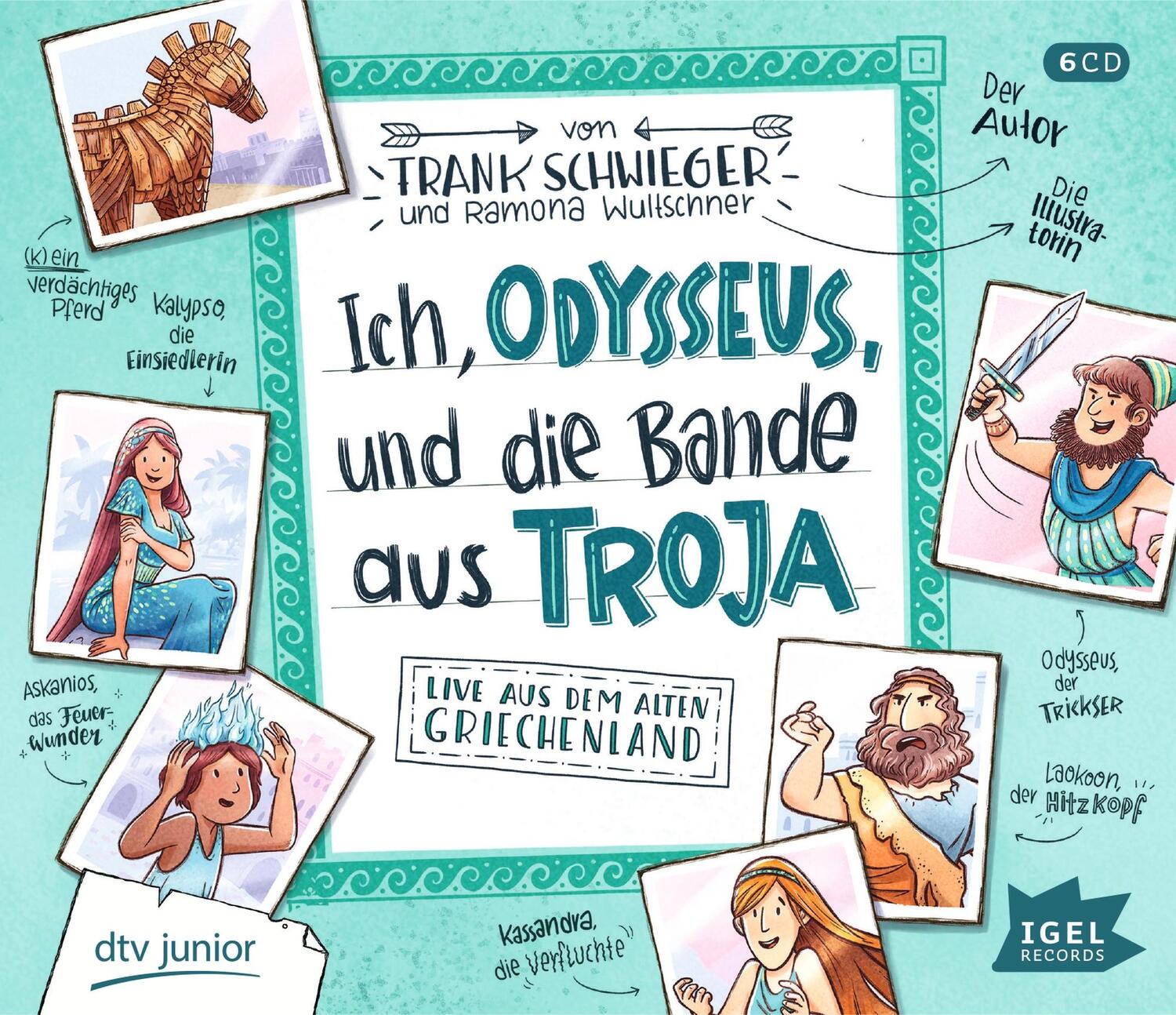 Cover: 9783731313021 | Ich, Odysseus, und die Bande aus Troja | Frank Schwieger | Audio-CD