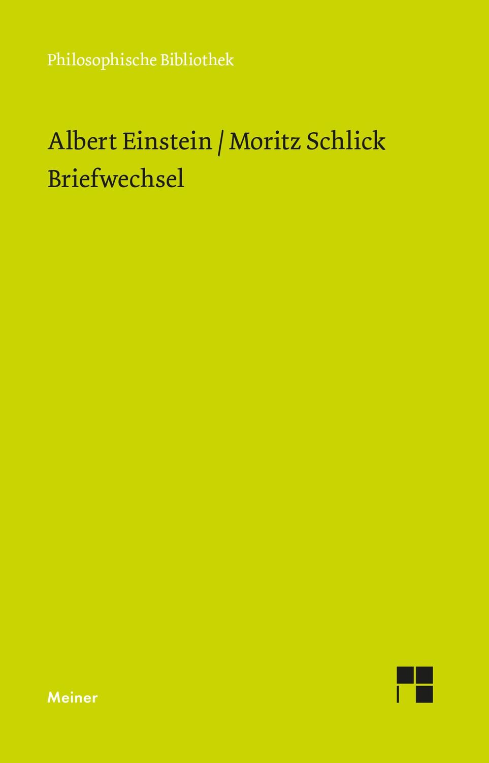 Cover: 9783787341177 | Briefwechsel | Moritz Schlick (u. a.) | Taschenbuch | XCIV | Deutsch