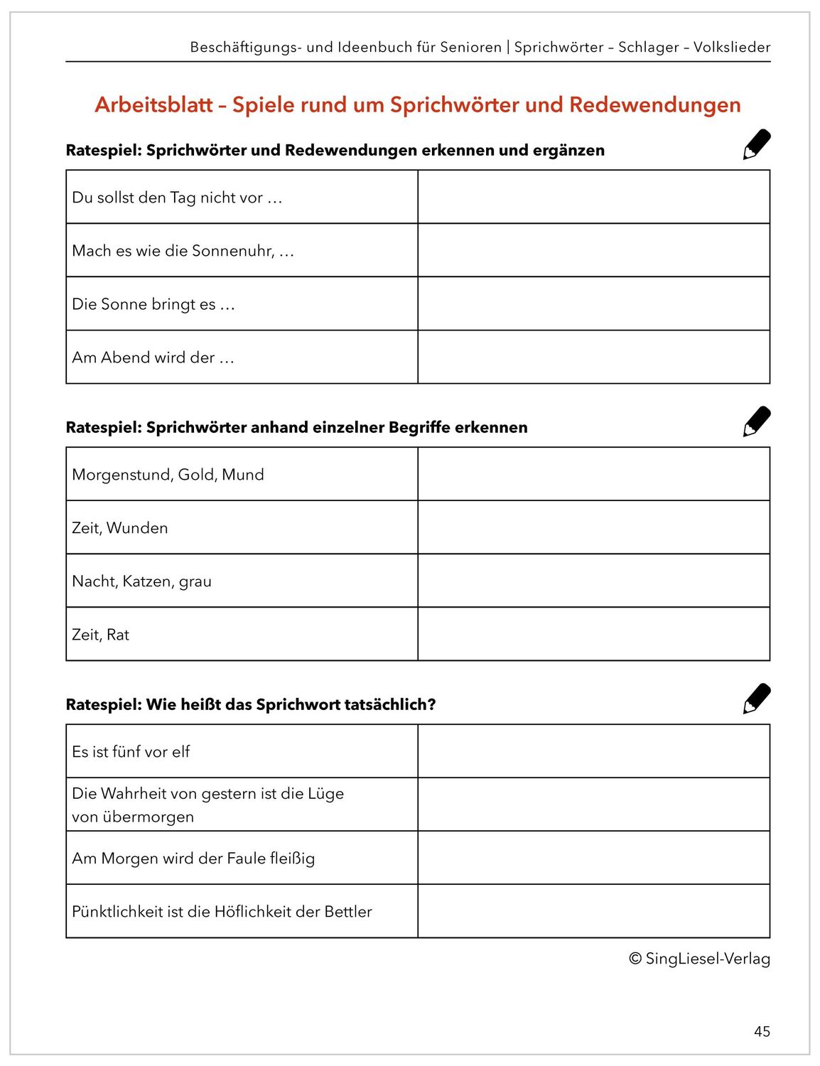 Bild: 9783944360980 | Das große Beschäftigungs- und Ideenbuch für Senioren | Linus Paul