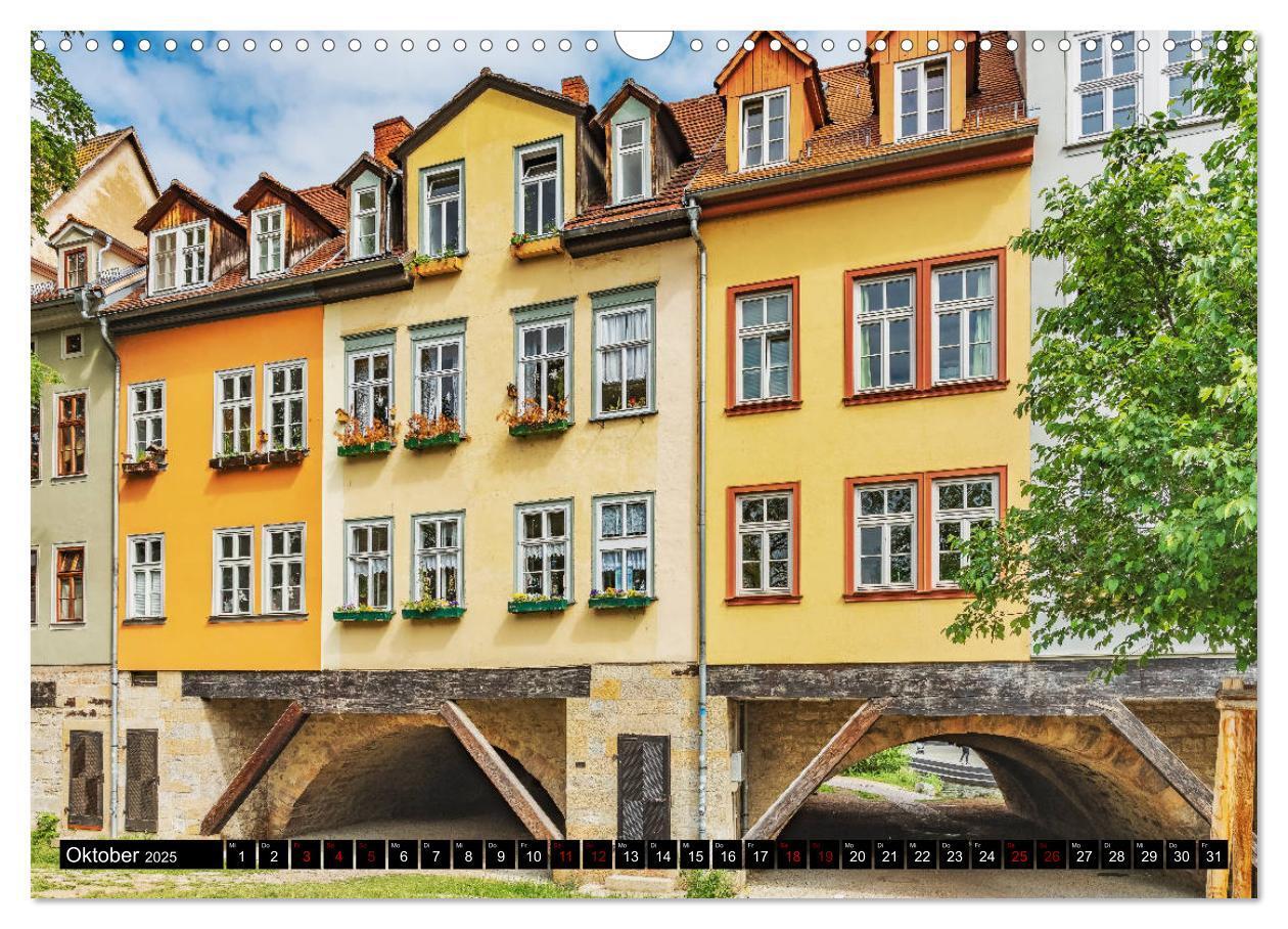 Bild: 9783435123032 | Ein Wochenende in Erfurt (Wandkalender 2025 DIN A3 quer), CALVENDO...