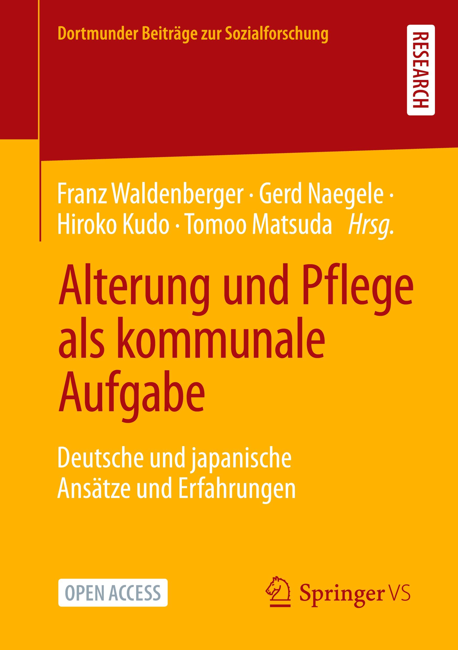 Cover: 9783658368432 | Alterung und Pflege als kommunale Aufgabe | Franz Waldenberger (u. a.)