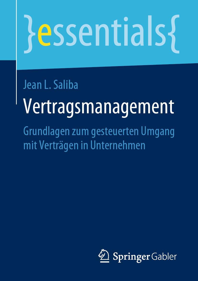 Cover: 9783658272869 | Vertragsmanagement | Jean L. Saliba | Taschenbuch | ix | Deutsch