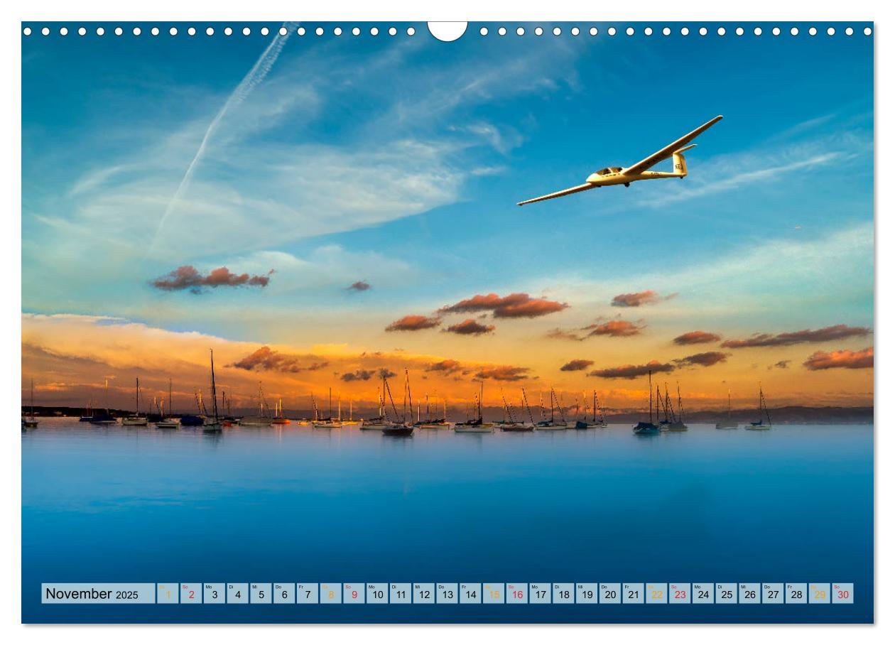 Bild: 9783435148905 | Segelflug, ein Stück Freiheit (Wandkalender 2025 DIN A3 quer),...