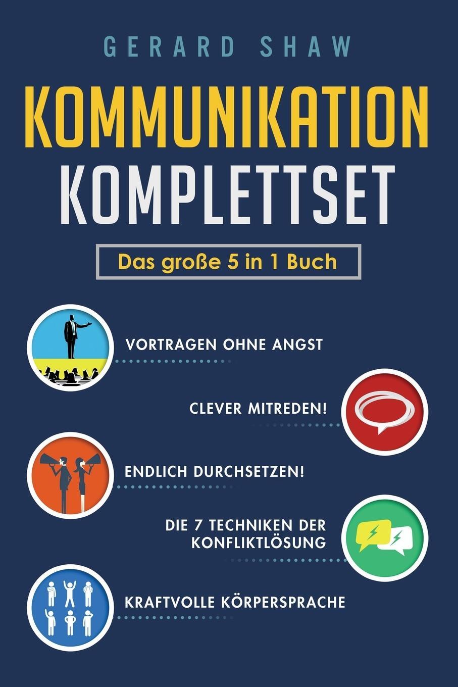 Cover: 9781647802080 | Kommunikation Komplettset - Das große 5 in 1 Buch | Gerard Shaw | Buch