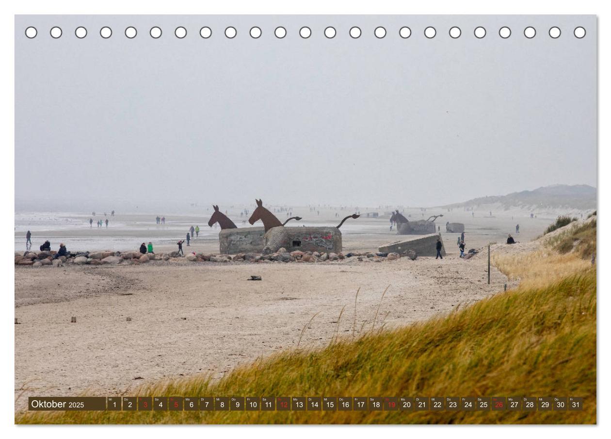 Bild: 9783435279760 | Blåvand - Sonne, Meer und Strand (Tischkalender 2025 DIN A5 quer),...