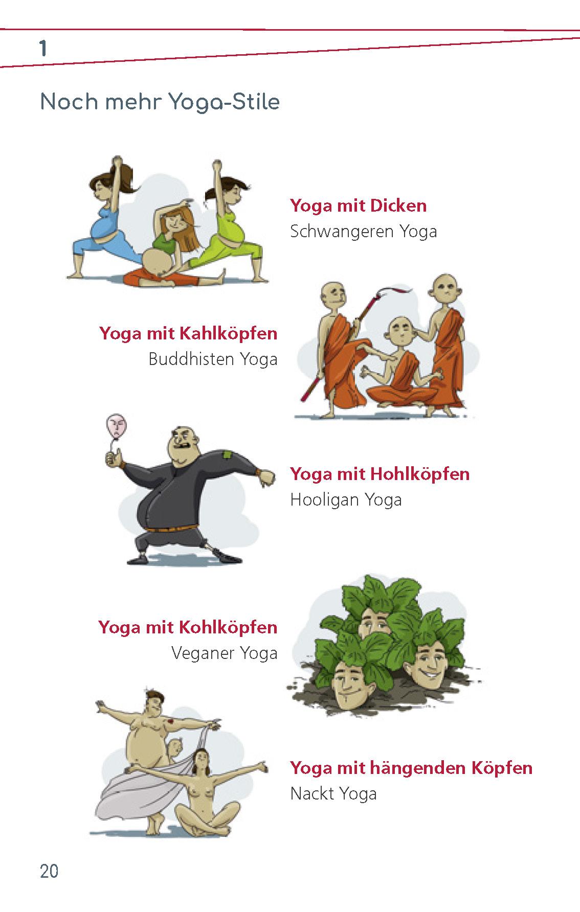 Bild: 9783125143975 | Langenscheidt Yoga-Deutsch / Deutsch-Yoga | Verbiegen vor Lachen