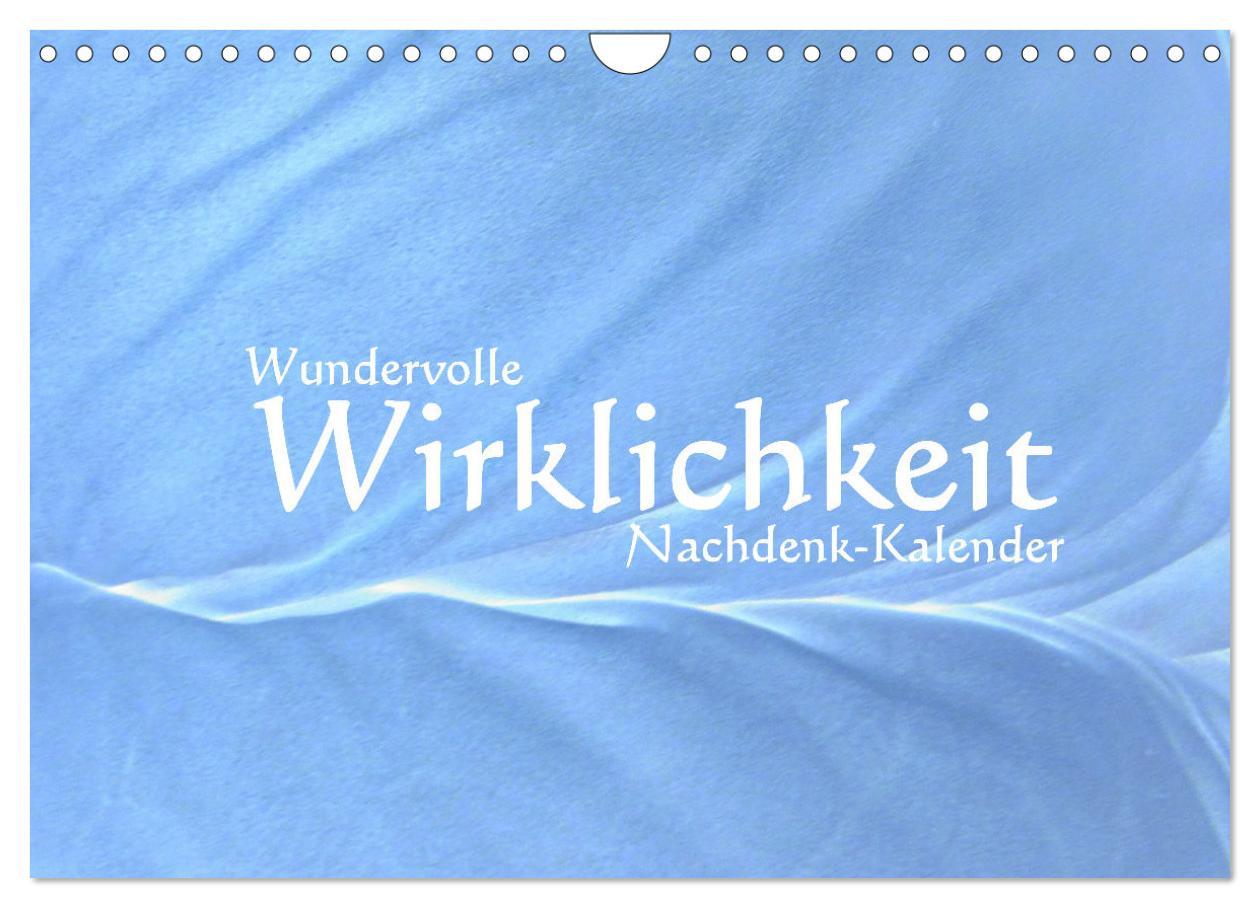 Cover: 9783383859267 | Wundervolle Wirklichkeit - Nachdenk-Kalender (Wandkalender 2025 DIN...