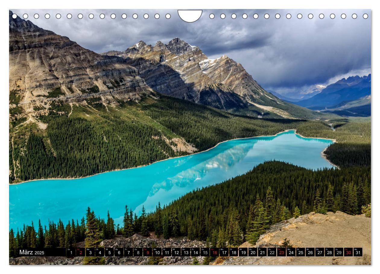 Bild: 9783435832743 | West-Kanada (Wandkalender 2025 DIN A4 quer), CALVENDO Monatskalender