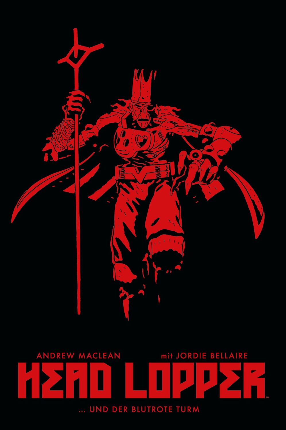 Cover: 9783966589239 | Head Lopper 2 | ... und der Blutrote Turm | Andrew Maclean | Buch