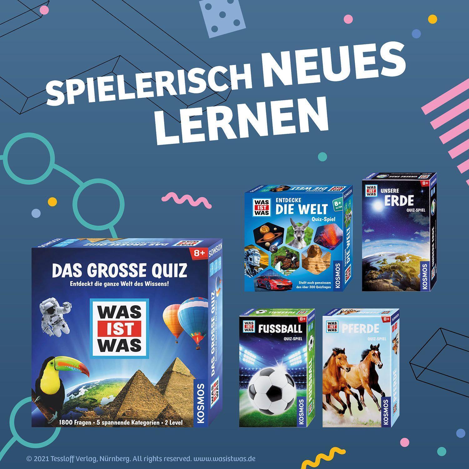 Bild: 4002051697891 | WAS IST WAS Das große Quiz | Für 2 - 4 Spieler ab 8 Jahren | Spiel