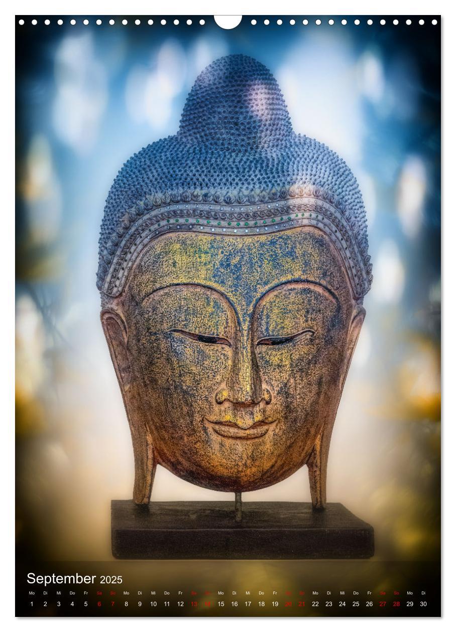 Bild: 9783435893065 | Die Welt mit Buddha (Wandkalender 2025 DIN A3 hoch), CALVENDO...