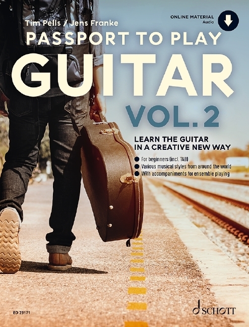 Cover: 9783795718015 | Passport To Play Guitar Vol. 2 | Jens Franke (u. a.) | Broschüre