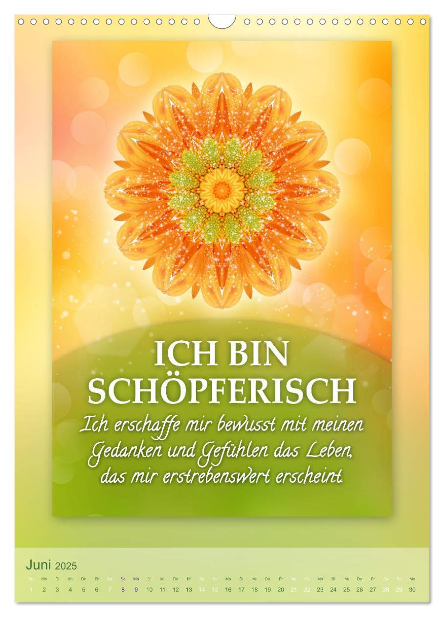 Bild: 9783435998333 | ICH BIN Licht und Liebe - Kalender (Wandkalender 2025 DIN A3 hoch),...