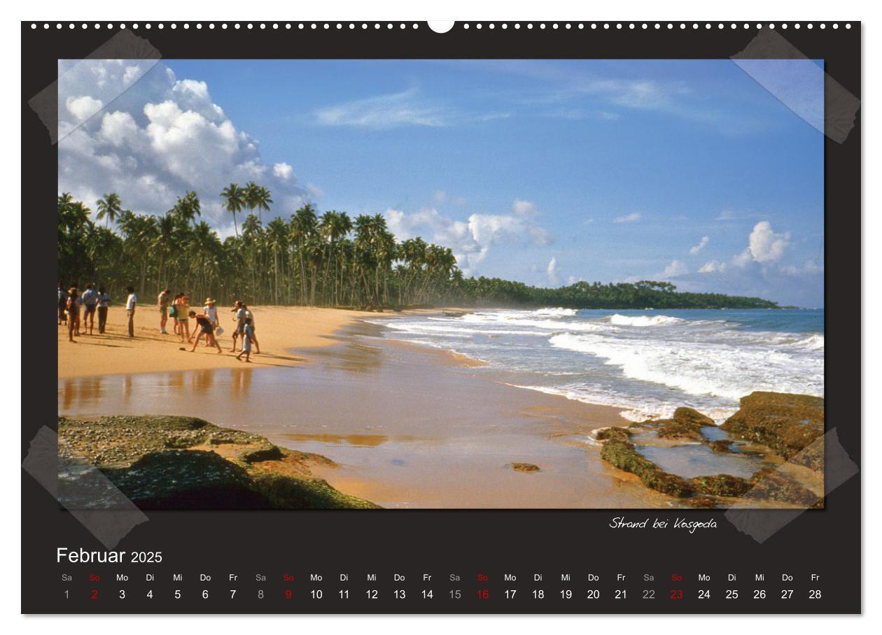 Bild: 9783435102860 | Sri Lanka anno 1986 (Wandkalender 2025 DIN A2 quer), CALVENDO...