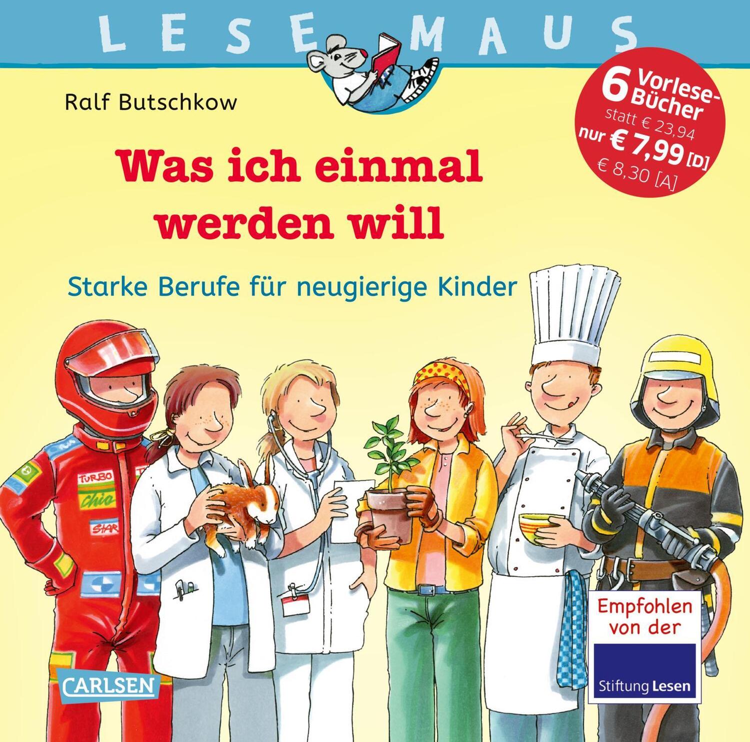 Cover: 9783551089953 | LESEMAUS Sonderbände: Lesemaus Sammelband: Was ich einmal werden will