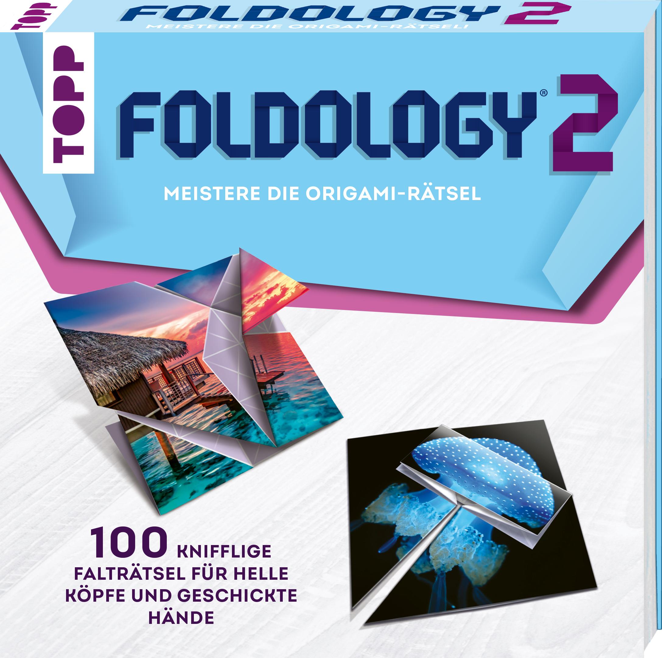 Cover: 4007742184926 | Foldology 2 - Meistere die Origami-Rätsel! | Afanasiy Yermakov | Spiel