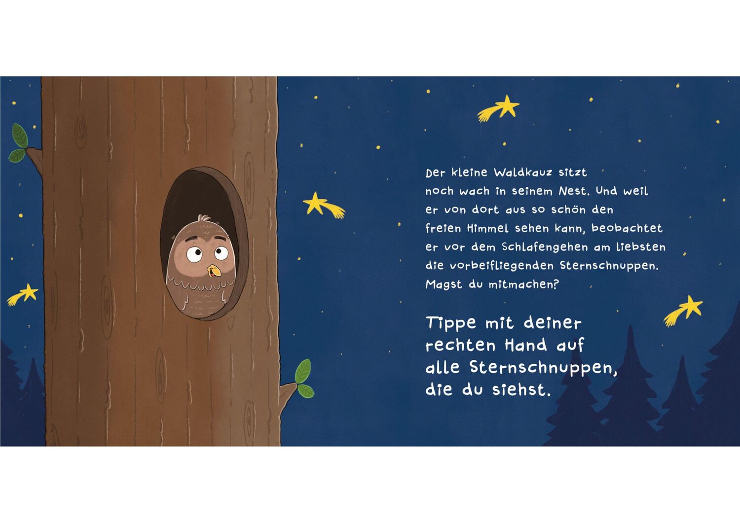 Bild: 9783809448969 | Streichel den Siebenschläfer - Ein Gute-Nacht-Mitmachbuch. Für...