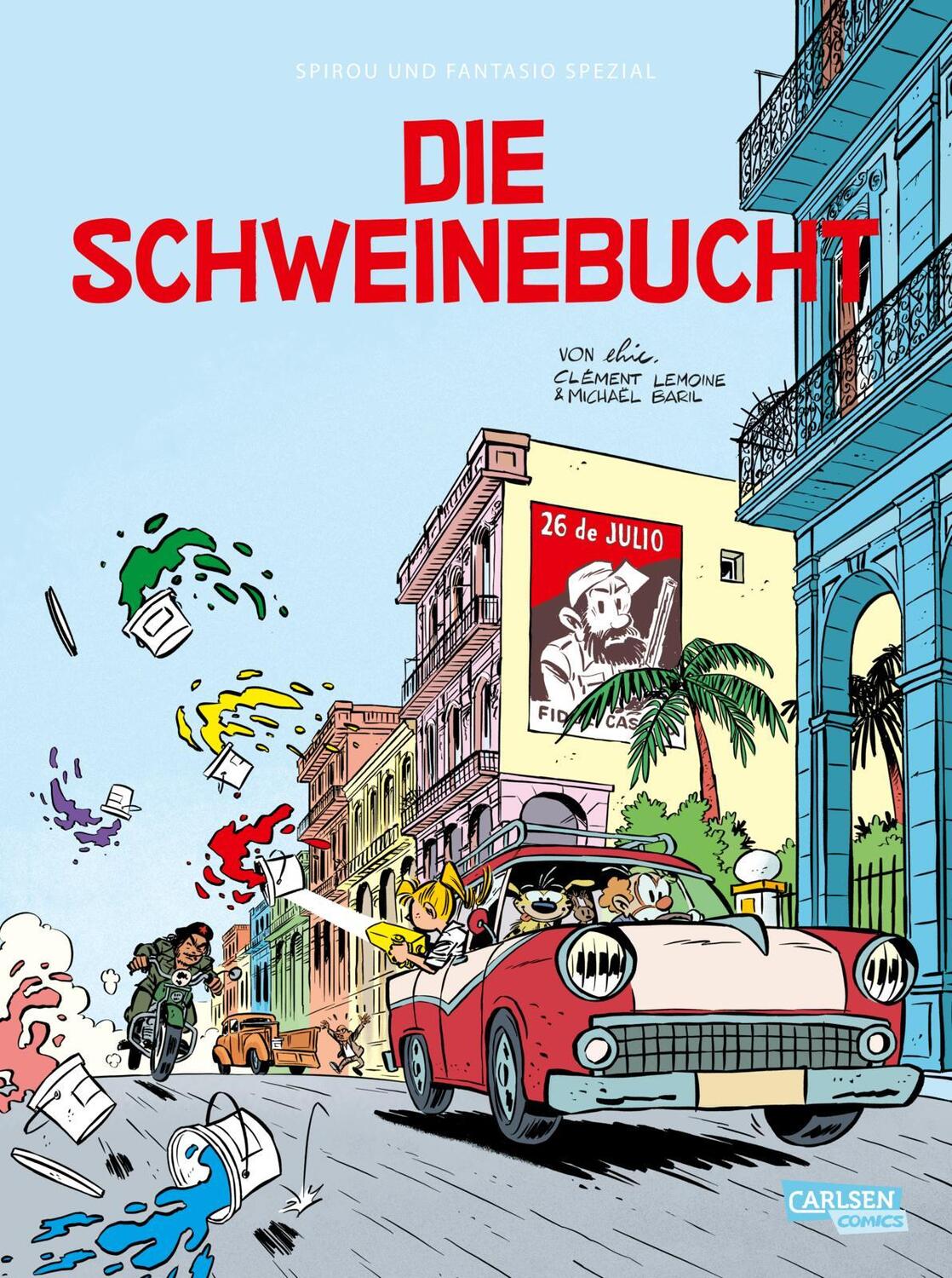 Cover: 9783551804709 | Spirou und Fantasio Spezial 43: Die Schweinebucht | Christophe Lemoine