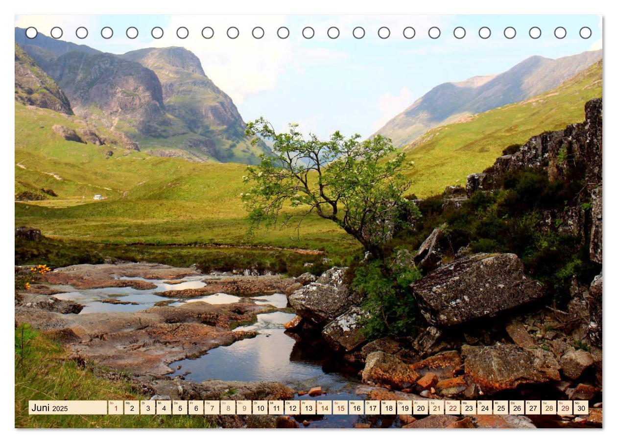 Bild: 9783435420377 | Glen Coe (Tischkalender 2025 DIN A5 quer), CALVENDO Monatskalender