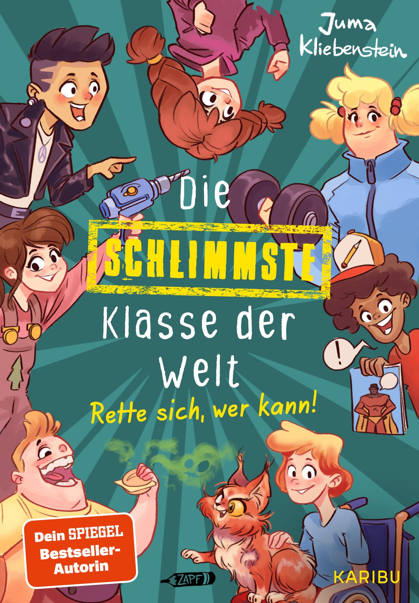 Cover: 9783961293063 | Die schlimmste Klasse der Welt (Band 2) - Rette sich, wer kann! | Buch