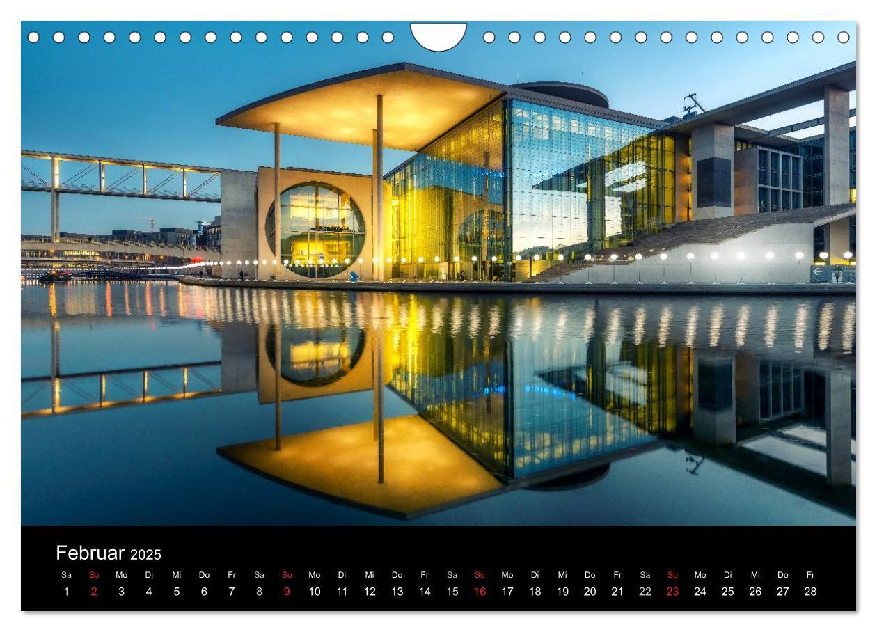 Bild: 9783435636921 | Berlin City bei Nacht (Wandkalender 2025 DIN A4 quer), CALVENDO...