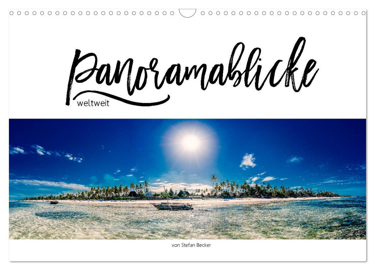 Cover: 9783435334193 | Panoramablicke weltweit (Wandkalender 2025 DIN A3 quer), CALVENDO...