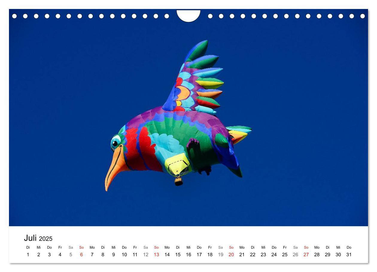 Bild: 9783435468782 | Balloon Fiesta New Mexico (Wandkalender 2025 DIN A4 quer), CALVENDO...