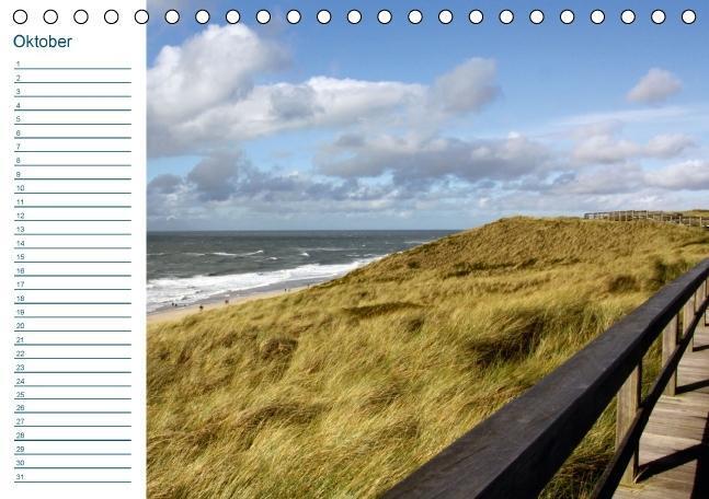 Bild: 9783660512588 | Sylt - Beständige Sehnsucht (Tischkalender immerwährend DIN A5 quer)