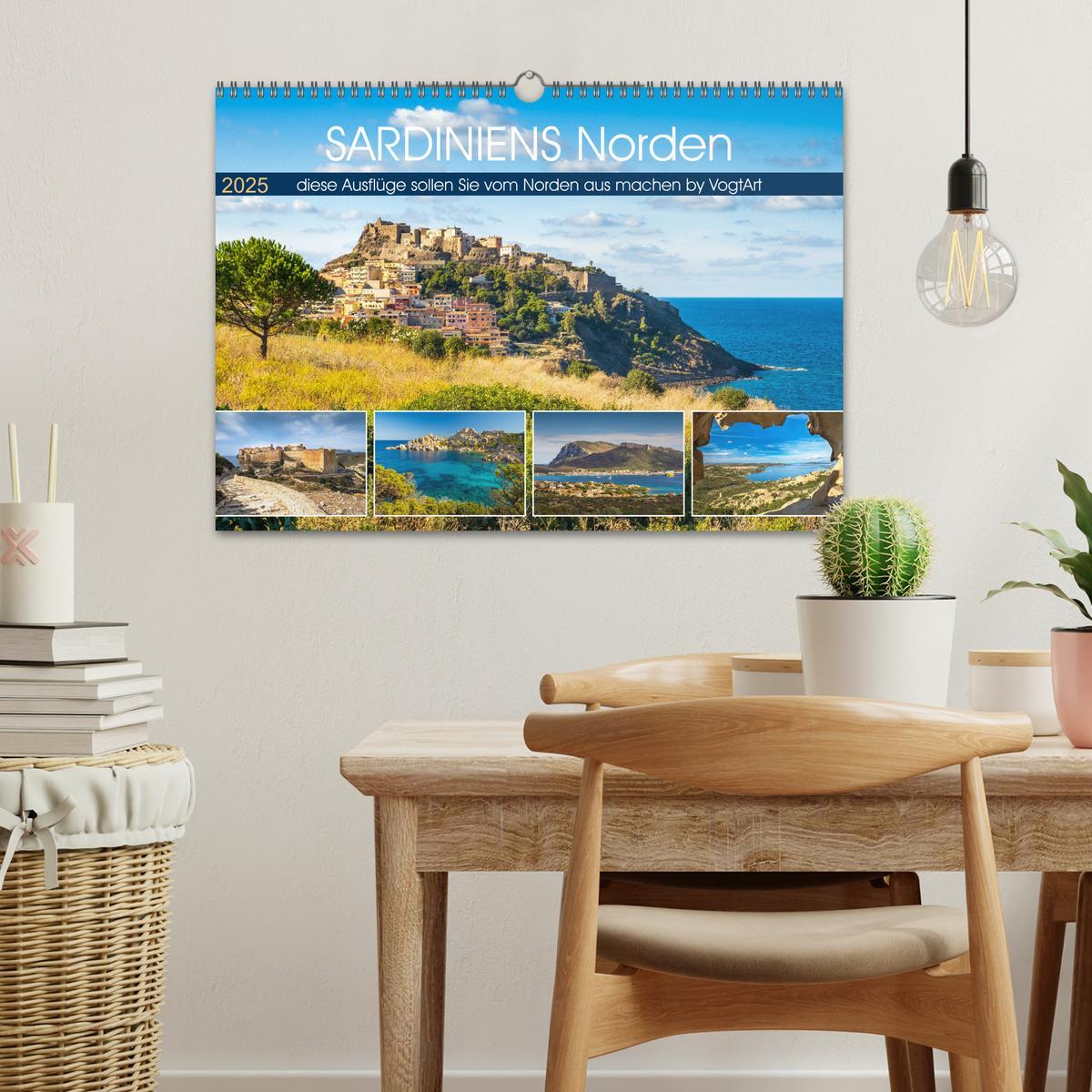 Bild: 9783435001583 | Sardiniens Norden (Wandkalender 2025 DIN A3 quer), CALVENDO...