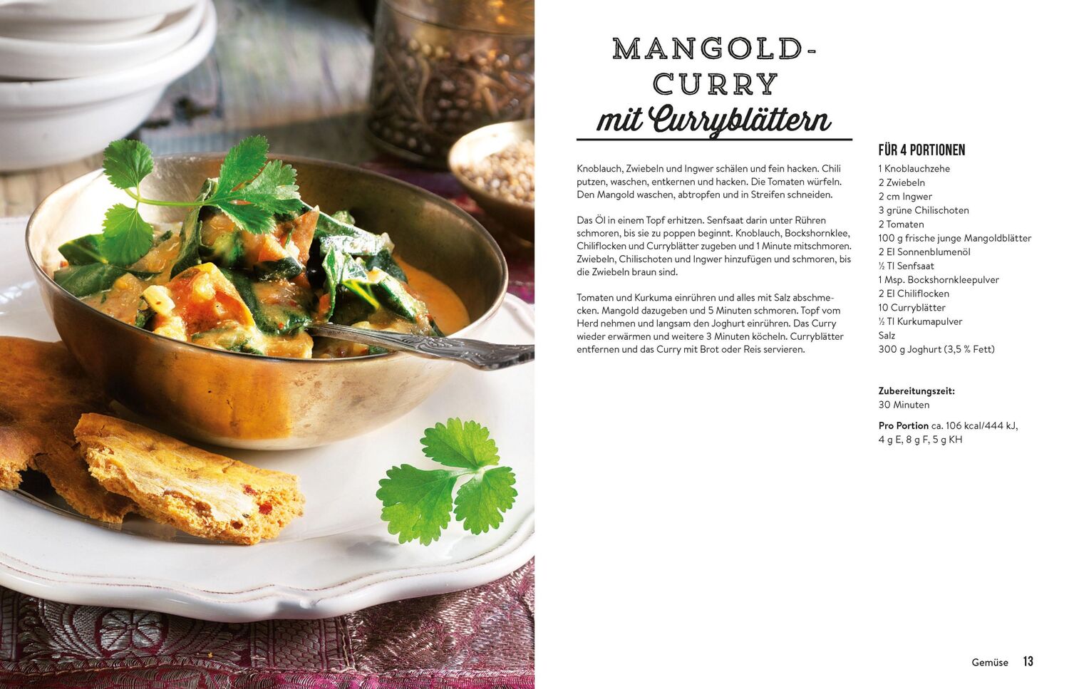 Bild: 9783625194224 | Currys - Aromatisch, voller Gewürze und einfach lecker | Buch | 112 S.