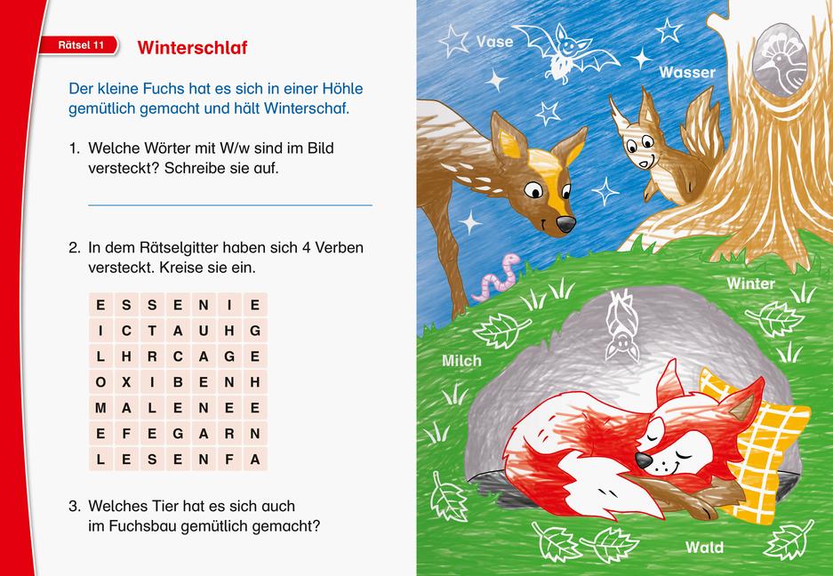 Bild: 9783473488902 | Ravensburger Leserabe Zauber-Malrätsel zum Lesenlernen: Im Wald (1....