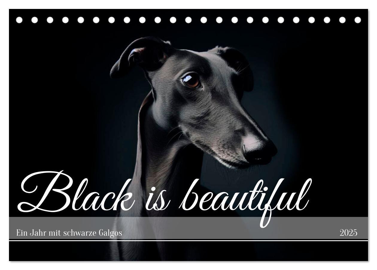 Cover: 9783435012602 | Black is beautiful (Tischkalender 2025 DIN A5 quer), CALVENDO...