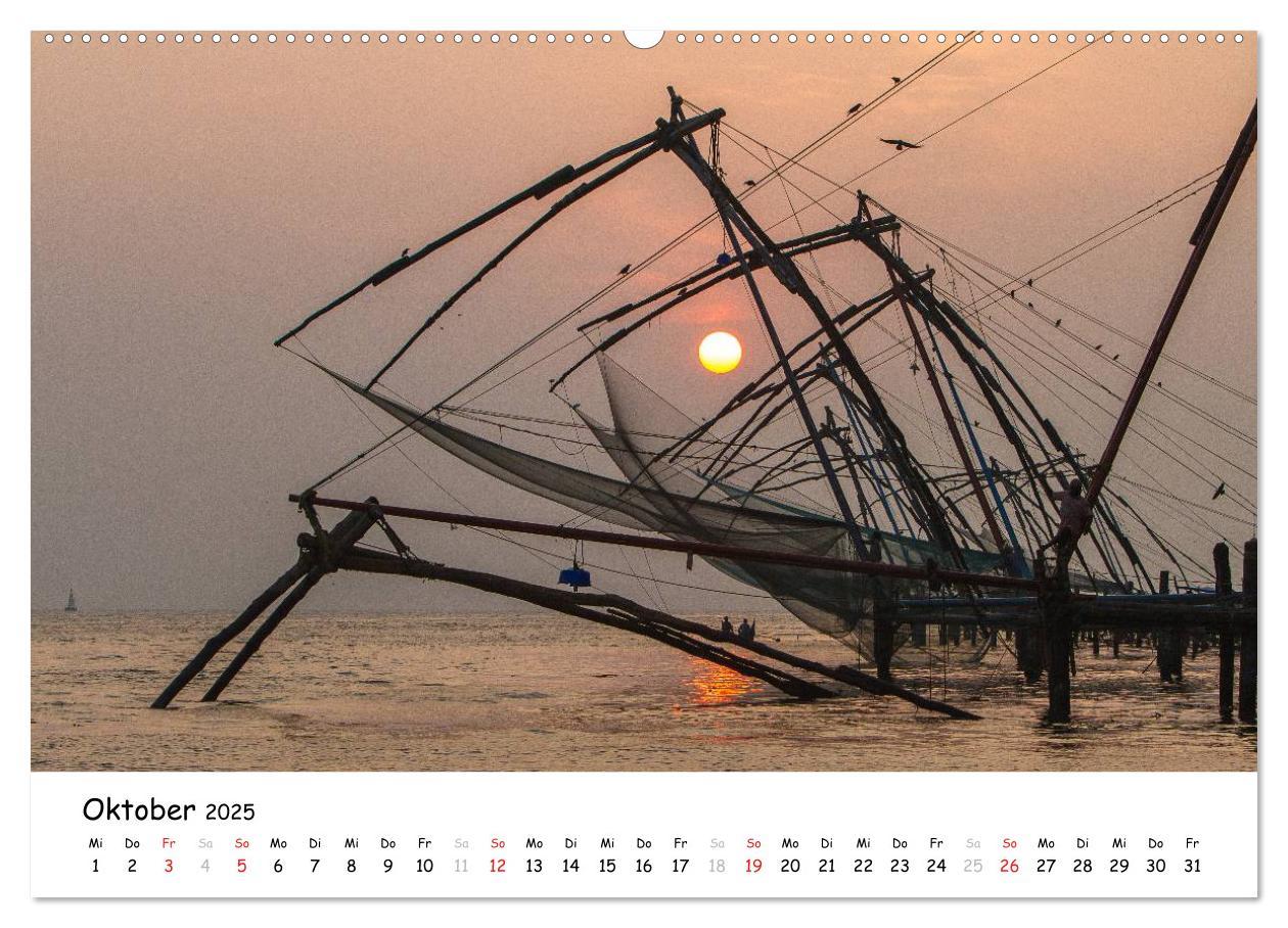 Bild: 9783435525461 | Südindien - Kerala (hochwertiger Premium Wandkalender 2025 DIN A2...