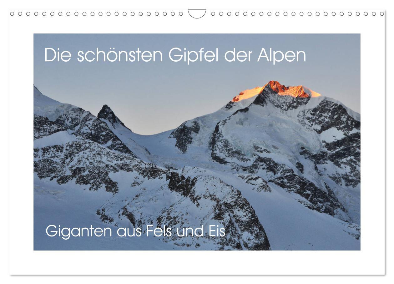 Cover: 9783435319848 | Die schönsten Gipfel der Alpen - Giganten aus Fels und Eis...