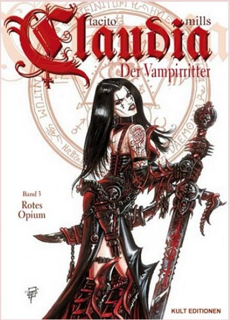 Cover: 9789089820426 | Claudia der Vampirritter 3 | Rotes Opium | Franck Tacito (u. a.)