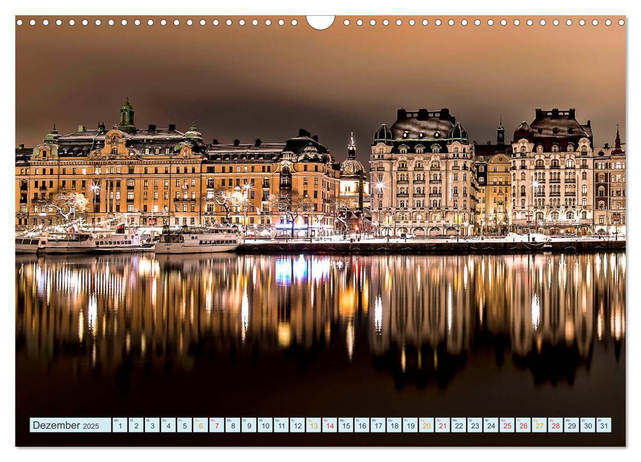 Bild: 9783435573592 | Stockholm - Venedig des Nordens (Wandkalender 2025 DIN A3 quer),...