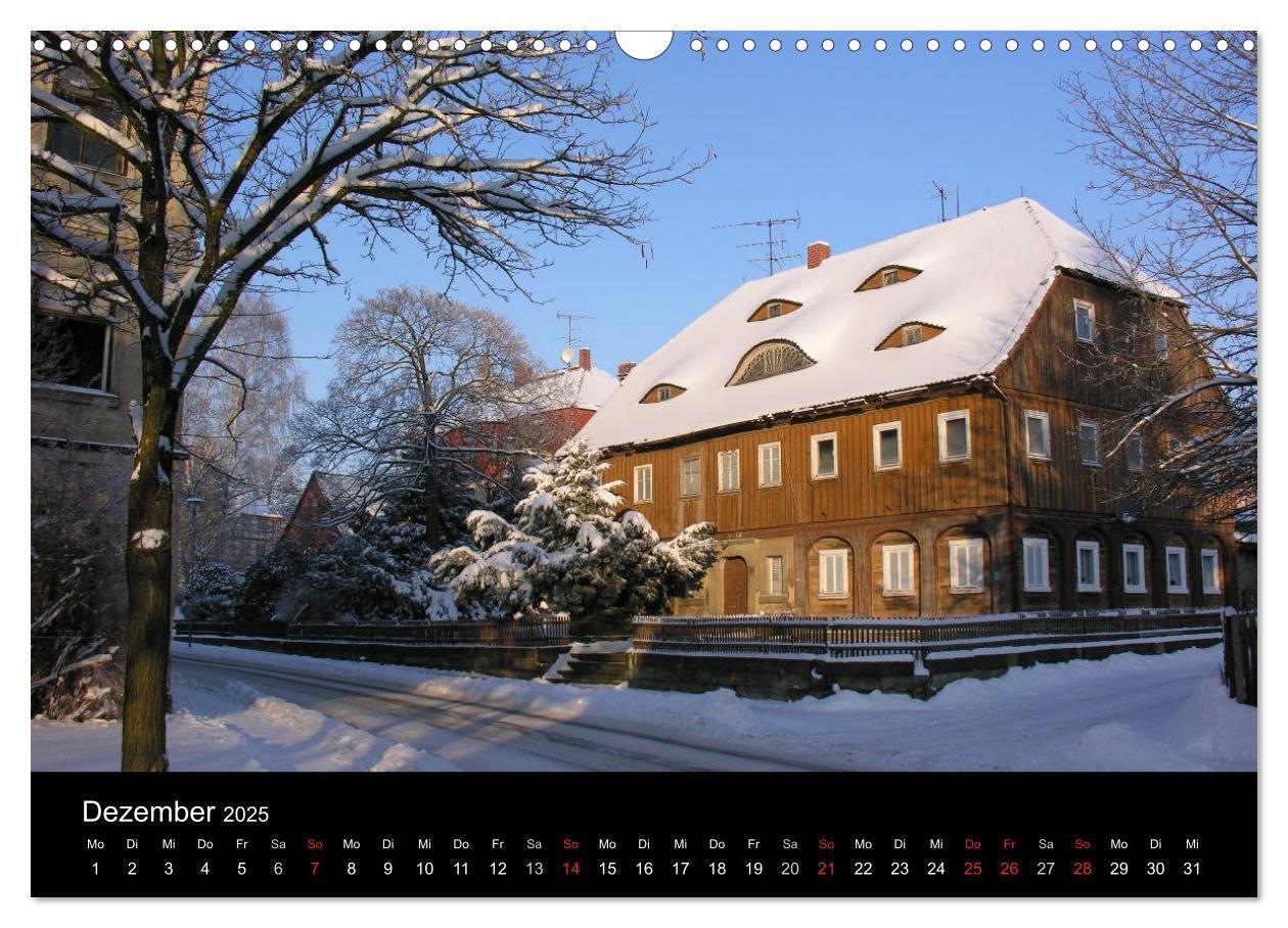 Bild: 9783435670864 | Oberlausitz - Land der Umgebindehäuser (Wandkalender 2025 DIN A3...