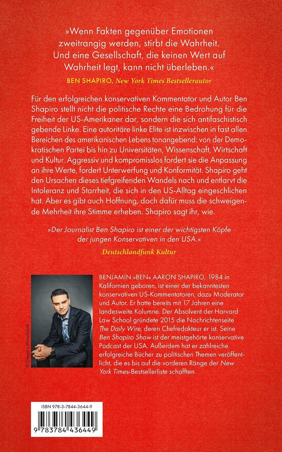 Bild: 9783784436449 | Der autoritäre Terror | Ben Shapiro | Buch | Deutsch | 2022