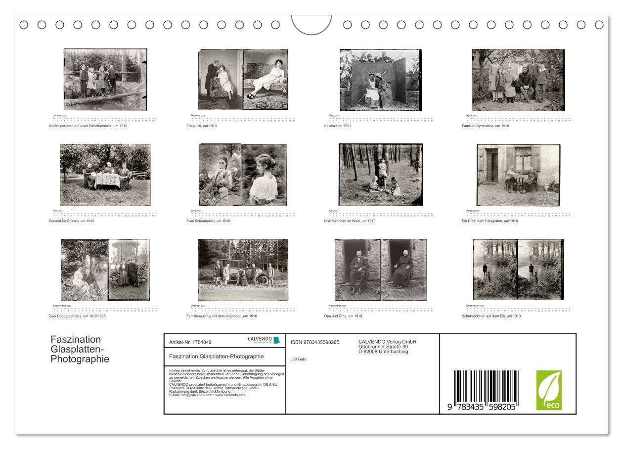 Bild: 9783435598205 | Faszination Glasplatten-Photographie (Wandkalender 2025 DIN A4...