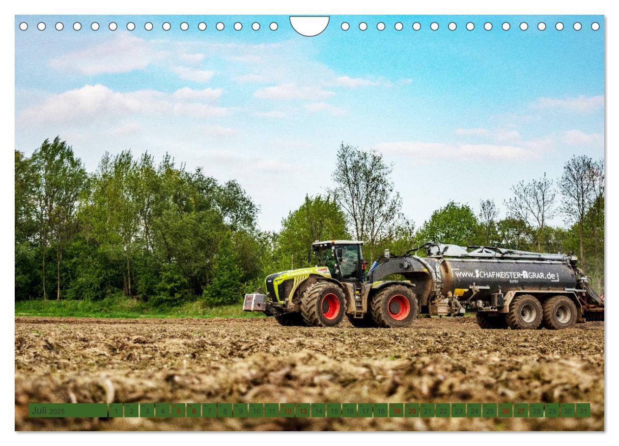 Bild: 9783435215652 | Landwirtschaft - Gülleausbringung (Wandkalender 2025 DIN A4 quer),...