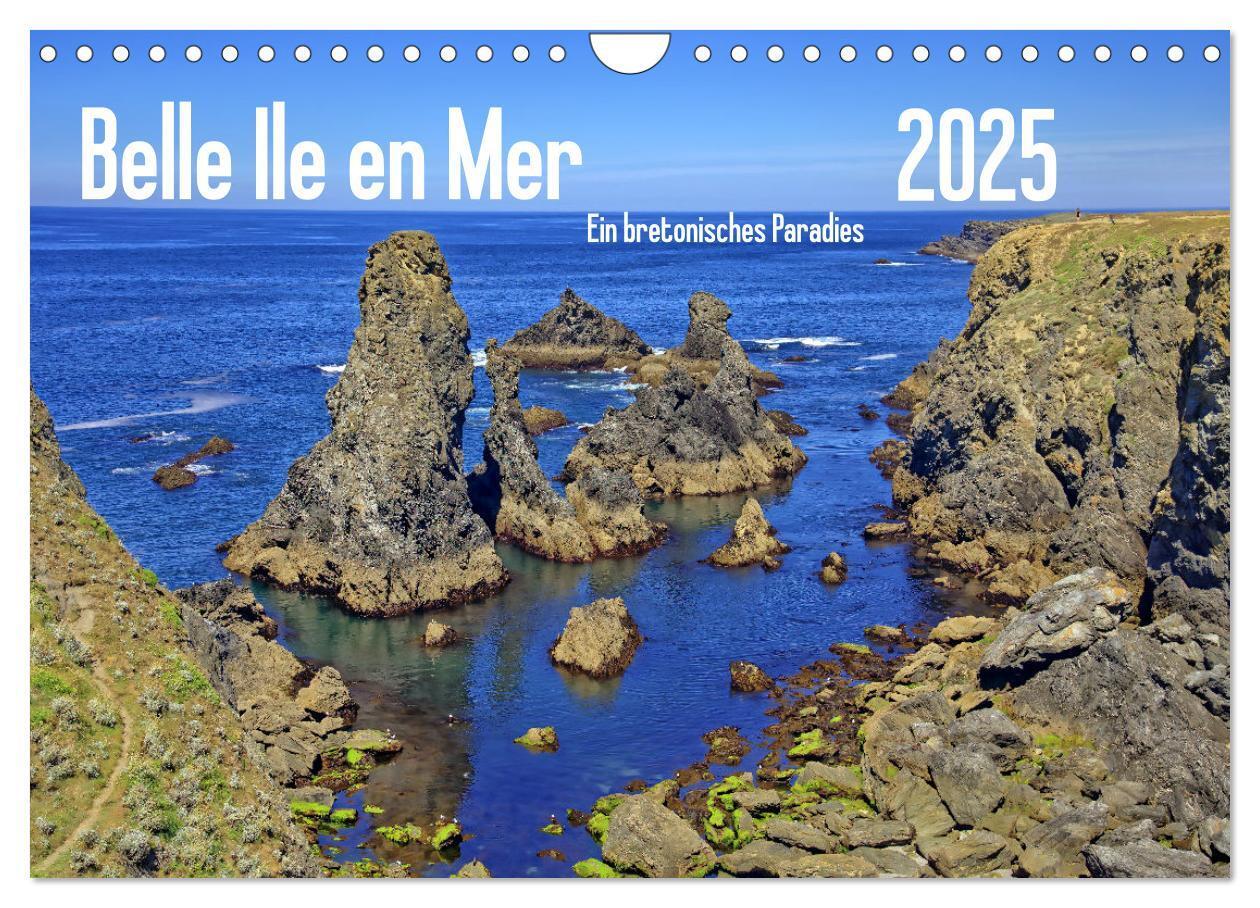 Cover: 9783383947339 | Belle Ile en Mer - Ein bretonisches Paradies (Wandkalender 2025 DIN...