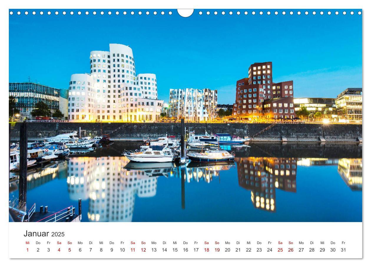 Bild: 9783435191659 | Düsseldorf - Tradition und Moderne am Rhein (Wandkalender 2025 DIN...