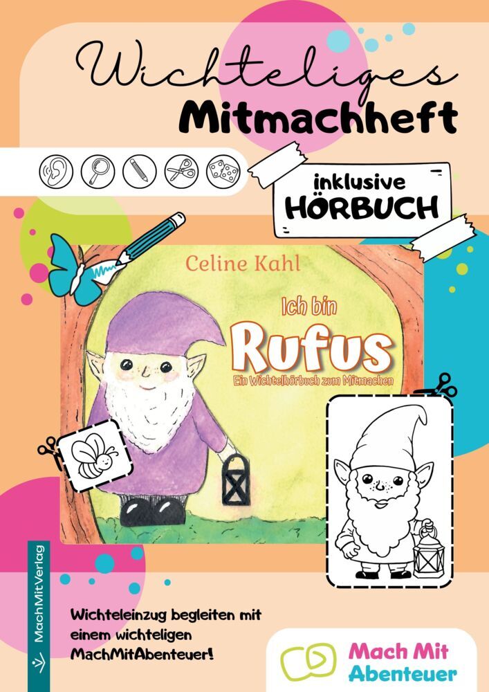 Cover: 9783911654029 | Wichteliges Mitmachheft - inklusive Hörbuch | Celine Kahl | Buch