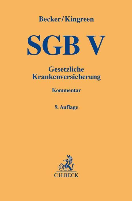 Cover: 9783406810367 | SGB V | Gesetzliche Krankenversicherung | Ulrich Becker (u. a.) | Buch